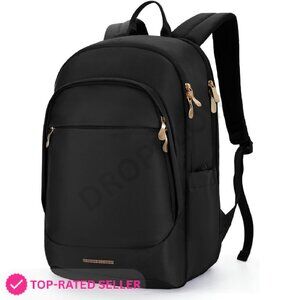 Brand New LIGHT FLIGHT Backpack 15.6 Black Laptop Bag
